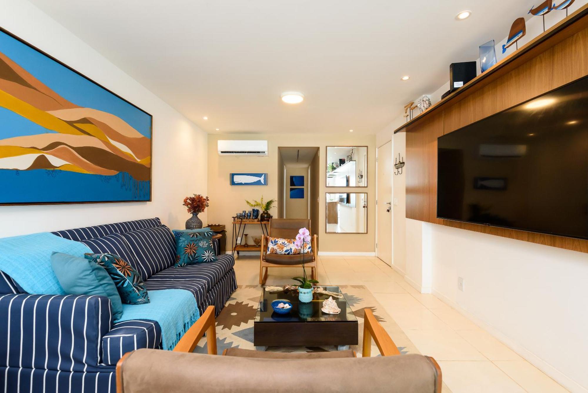 Appartement Frente Mar- Apto Pe Na Areia Com Charme E Conforto Rio de Janeiro