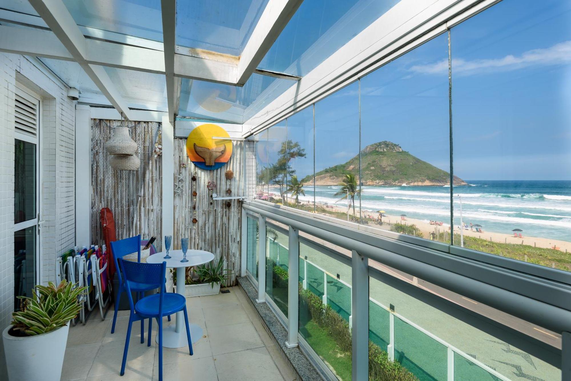 Appartement Frente Mar- Apto Pe Na Areia Com Charme E Conforto Rio de Janeiro